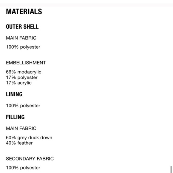 Down  Jacket NWT Size S - Picture 7 of 12